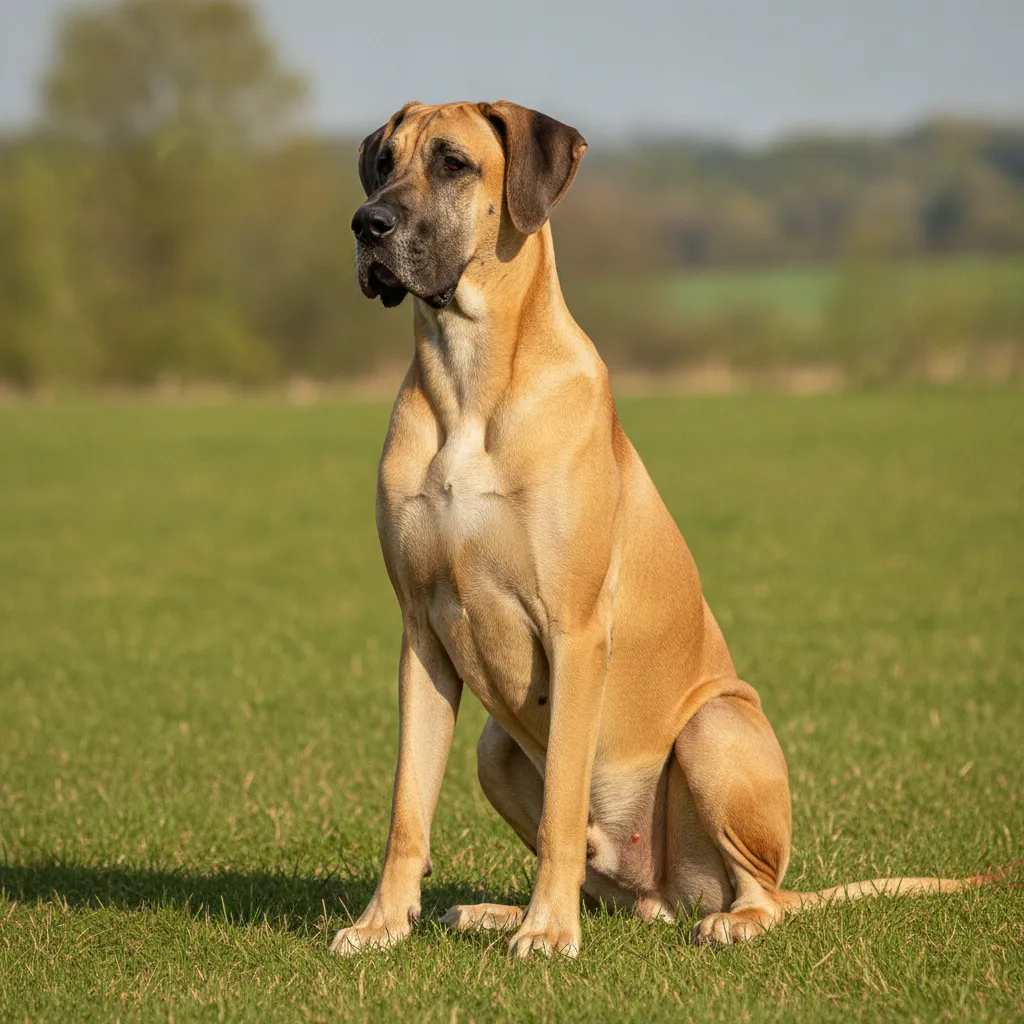 Dogue allemand fauve : la robe la plus répandue, et ce qui distingue un bon fauve